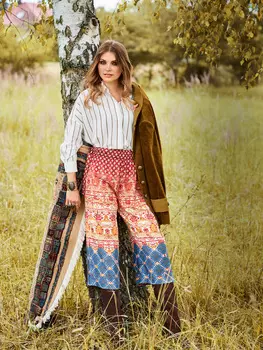 Выкройка: Кюлоты на эластичном поясе