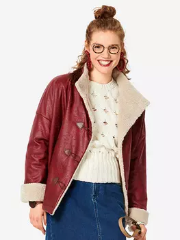 Выкройка: Куртка из искусственной кожи