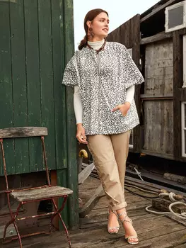 Выкройка: Куртка-накидка