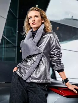 Выкройка: Куртка с асимметричной застежкой