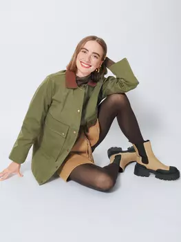 Выкройка: Куртка с накладными карманами