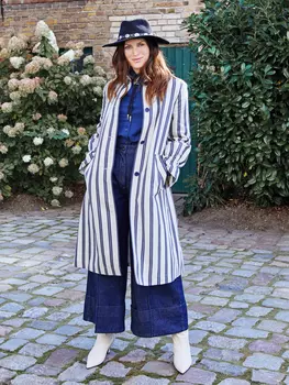 Выкройка: Льняное пальто