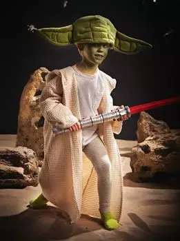 Выкройка: Магистр Йода: пальто и шапка