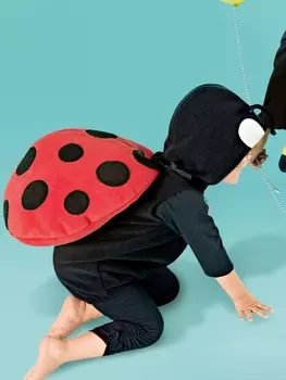 Выкройка: Маскарадный костюм «Божья коровка»