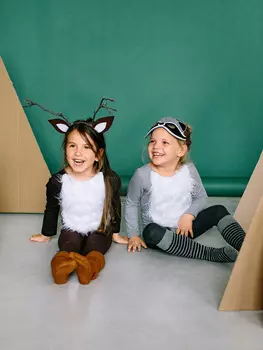 Выкройка: Маскарадный костюм «Енот»