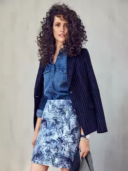 Выкройка: Мини-юбка без пояса