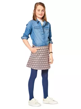 Выкройка: Мини-юбка для девочки