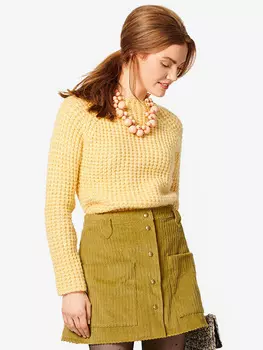 Выкройка: Мини-юбка на кнопках