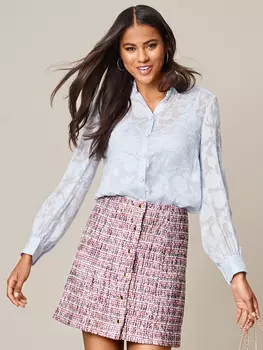 Выкройка: Мини-юбка расклешенного силуэта