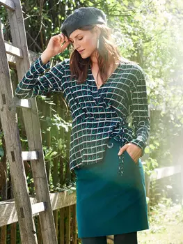 Выкройка: Мини-юбка с карманами