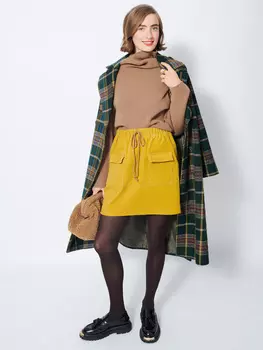 Выкройка: Мини-юбка с накладными карманами