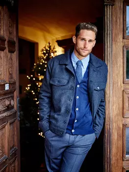 Выкройка: Мужская шерстяная куртка