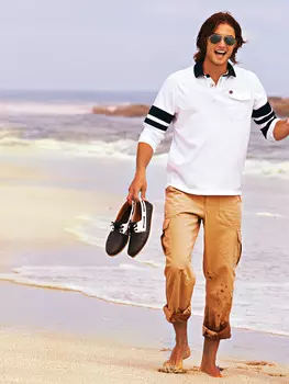 Выкройка: Мужские брюки карго