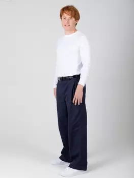 Выкройка: Мужские брюки свободного кроя