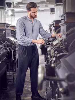 Выкройка: Мужские зауженные брюки