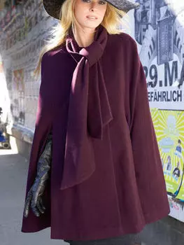 Выкройка: Накидка-кейп