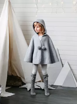 Выкройка: Накидка с капюшоном