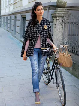 Выкройка: Накидка в стиле 50-х