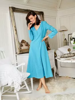 Выкройка: Ночная сорочка в стиле ретро