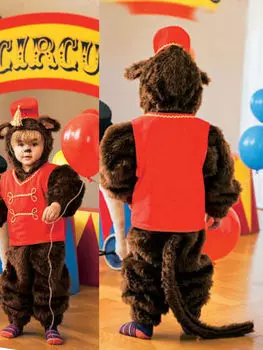 Выкройка: Обезьянка (комбинезон)