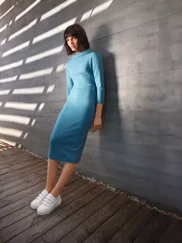 Выкройка: Облегающее платье в стиле 60-х