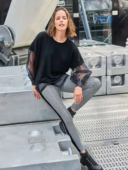 Выкройка: Облегающие брюки