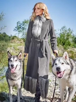 Выкройка: Пальто А-силуэта