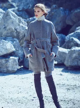 Выкройка: Пальто-баллон