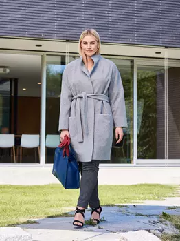 Выкройка: Пальто О-силуэта