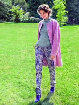 Выкройка: Пальто О-силуэта