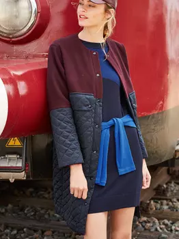 Выкройка: Пальто прямого кроя