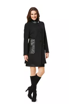 Выкройка: Пальто прямого кроя