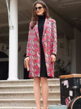 Выкройка: Пальто прямого силуэта