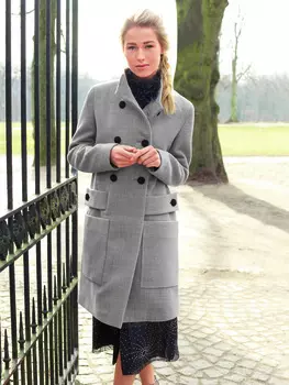 Выкройка: Пальто прямого кроя