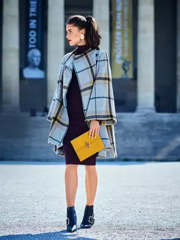 Выкройка: Пальто расклешенного силуэта