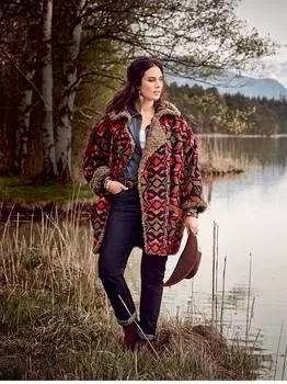 Выкройка: Пальто с меховой подкладкой