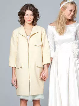 Выкройка: Пальто с рукавами 3/4