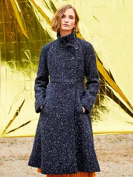 Выкройка: Пальто с рукавами реглан