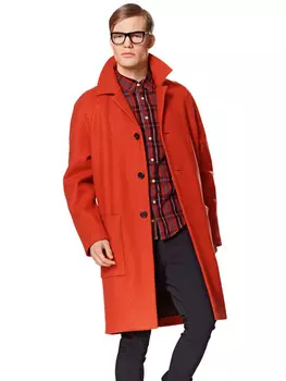 Выкройка: Пальто с рукавами реглан