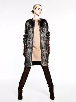 Выкройка: Пальто с рукавами реглан