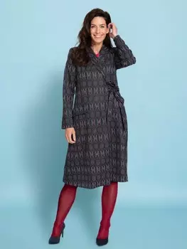 Выкройка: Пальто с шалевым воротником