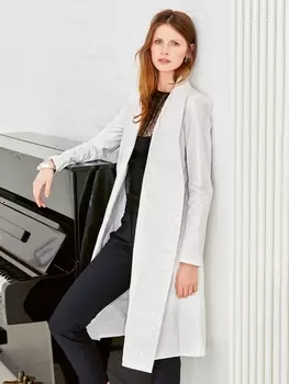 Выкройка: Пальто с шалевым воротником