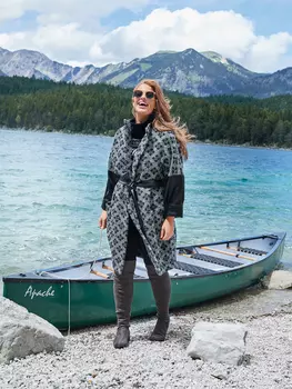 Выкройка: Пальто силуэта «баллон»