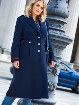 Выкройка: Пальто в армейском стиле