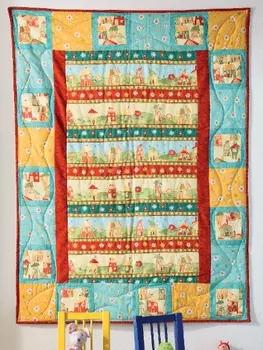 Выкройка: Панно «Беззаботное детство»