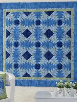 Выкройка: Панно и подушка «В красках ранней весны»