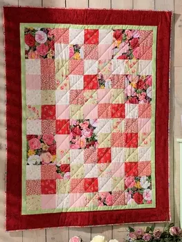 Выкройка: Панно «Розовые мечты»