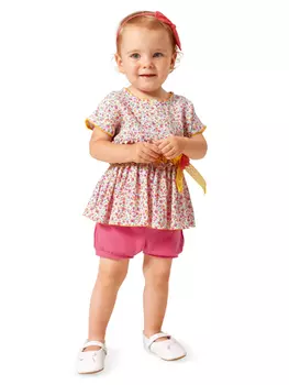 Выкройка: Панталончики для малышки