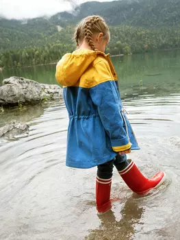 Выкройка: Парка для девочки