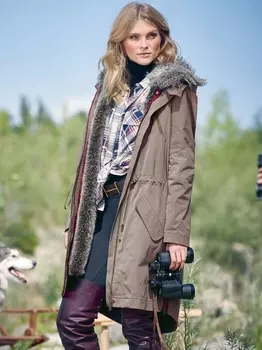 Выкройка: Парка на отстегивающейся меховой подкладке